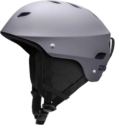 Miniatura 24 de OutdoorMaster Kelvin - Casco de esquí y snowboard para hombres, mujeres y jóvenes Blanco