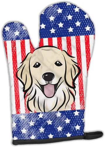 Miniatura 204 de Caroline's Treasures BB4020OVMT Dog House Collection Border Collie - Guante de horno grueso resistente al calor para sartenes calientes y horno