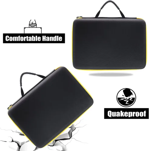 Miniatura 6 de Estuche organizador de juguetes compatible con Bakugan Battle Planet, BakuCores, Armored Alliance, Geogan Rising, organizador de juguetes (40, negro)