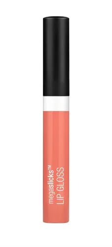wet n wild MegaSlicks - Brillo labial color coral, maquillaje de labios de alto brillo, Great Coral-ation