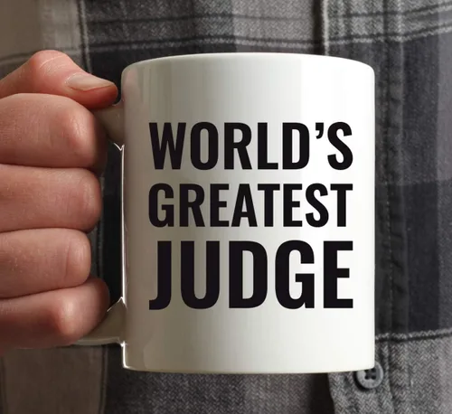 Miniatura 3 de Andaz Press Taza de café de 11 onzas, regalo para hombres o mujeres, taza del juez más grande del mundo, 1 paquete, taza para beber, cumpleaños