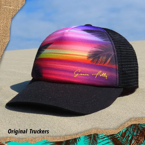Miniatura 2 de Grace Folly Gorra de béisbol de malla Snapback para hombre o mujer