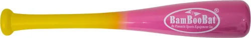 Miniatura 26 de BamBooBat de PINNACLE SPORTS EQUIPMENT INC. - Bate de béisbol y sóftbol de madera de una mano para adultos - 45,7 cm o 53,3 cm Mango blanco/barril