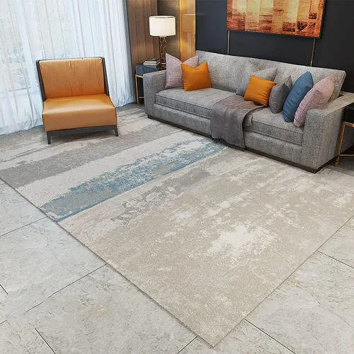 Miniatura 5 de Alfombra abstracta moderna para sala de estar, lavable a máquina, para dormitorio, 2.6 x 3.9 pies