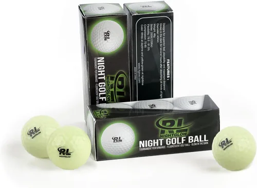 Miniatura 7 de R&L Pelotas de golf brillantes para deportes nocturnos – Torneo fluorescente que brilla en la oscuridad – Pelotas luminosas brillantes de larga