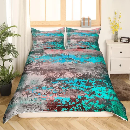 Miniatura 13 de Juego de funda de edredón con estampado de rana para niños, juego de ropa de cama Kawaii para decoración de habitación, diseño de hongos y rana