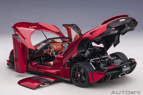 Miniatura 6 de Koenigsegg Regera Candy Red modelo 1/18 de AUTOART 79026