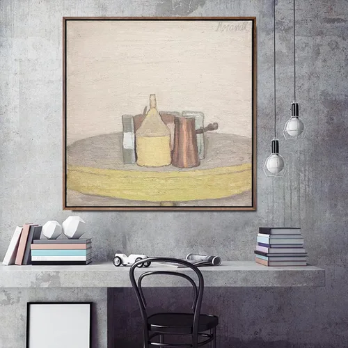 Giorgio Morandi lienzo pared arte impresión naturaleza muerta arte cuadro lienzo cuadros obra de arte para sala de estar decoración del hogar