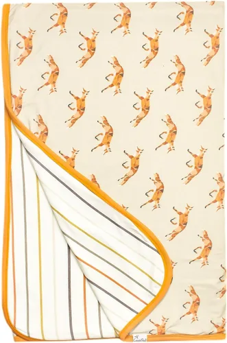 Miniatura 45 de Copper Pearl Manta de bebé jumbo de 3 capas: edredones suaves para niños y niñas Transpirable, acogedora manta para niños pequeños Edredón
