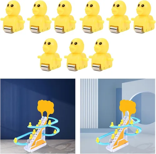 Miniatura 2 de Menolana Piezas de juego de pistas eléctricas, piezas de repuesto para escaleras deslizantes, juguete de repuesto, adorable escaleras, accesorios