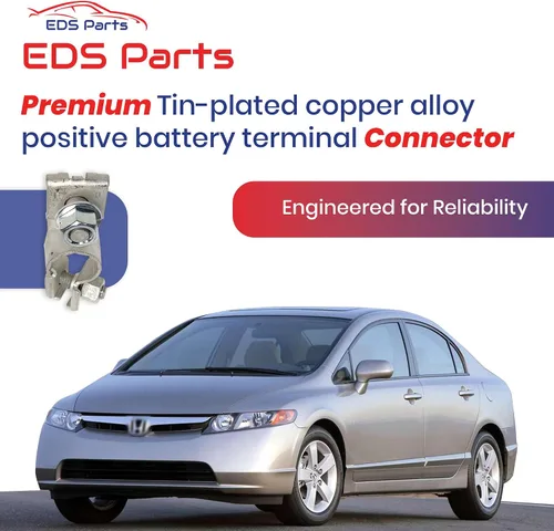 Miniatura 5 de EDS 926-607 926607 Terminal de batería positivo Reemplazo compatible para 32418-RNA-A01 32418RNAA01 y 24340-1CX1A w NUT para Honda/Acura Civic MDX
