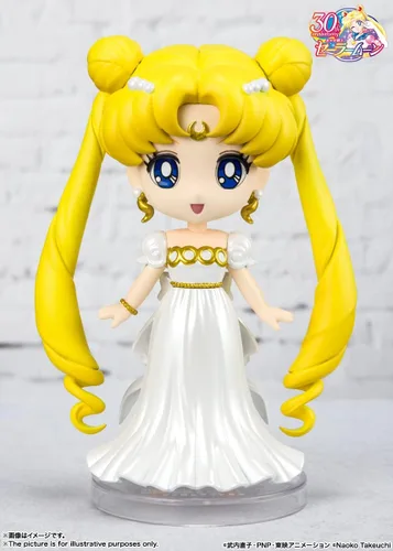 Miniatura 2 de TAMASHII NATIONS - Pretty Guardian Sailor Moon - Princesa Serenity, Bandai Spirits Figuarts Mini Figura de Acción Princesa Serenidad