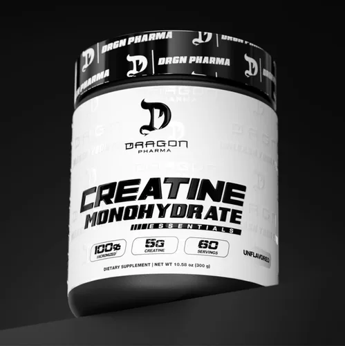 Miniatura 6 de DRAGON PHARMA Monohidrato de creatina, ayuda a la recuperación muscular, suplemento posentrenamiento, soporte antioxidante (60 porciones, sin sabor)