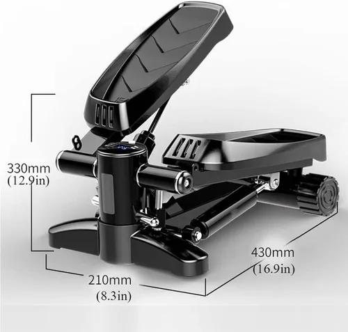 Miniatura 7 de YSUEFIJO Mini escalera portátil, mini equipo de acondicionamiento físico, máquina escaladora de escaladores de entrenamiento cardiovascular, máquina