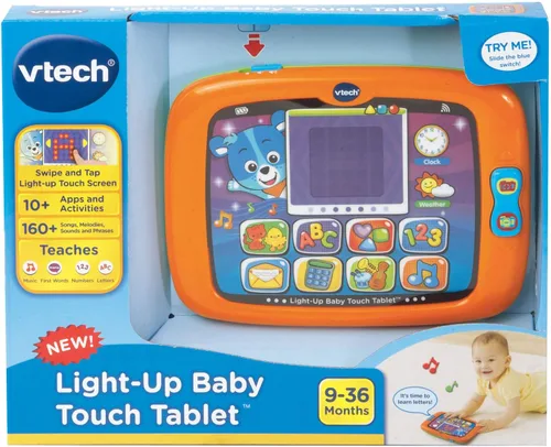 Miniatura 5 de VTech Tableta táctil para bebé iluminada, naranja