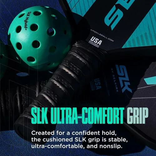 Miniatura 6 de Selkirk Sport SLK Evo Pickleball Paletas Evo Power, control e híbrido Pala de pickleball de fibra de vidrio o fibra de carbono