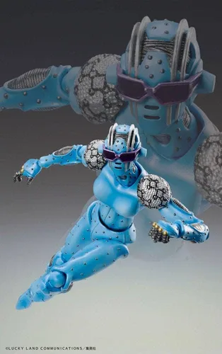 Miniatura 5 de MediCos JoJo's Bizarre Adventure Part 6: Chozo Kado Stone Free Super Action Figure, multicolor