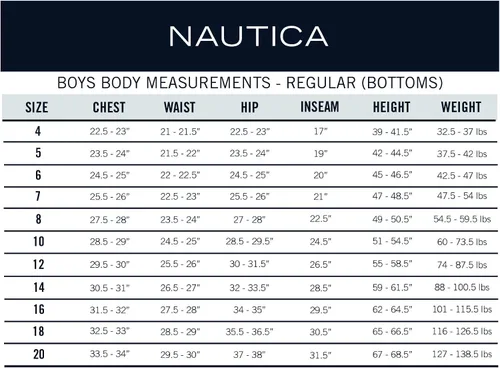 Miniatura 3 de Nautica Pantalón corto de rendimiento para uniforme escolar para niño