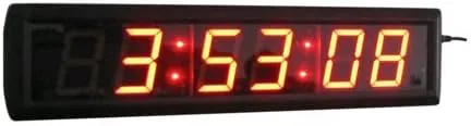 Miniatura 3 de Reloj digital montado en la pared con temporizador de cuenta regresiva LED de 2,3 pulgadas por control remoto IR
