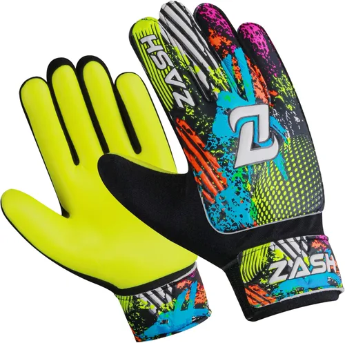 Miniatura 10 de ZASH Guantes de Portero Premium para Niños y Jóvenes y Adultos, Guantes de Portero de Fútbol con Doble Protección de Muñeca y Palma de Látex