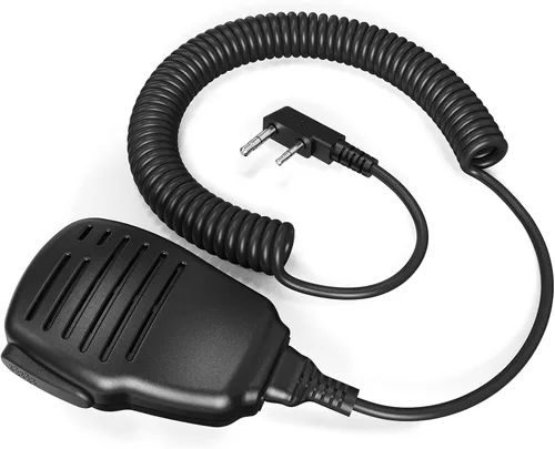 Miniatura 9 de SAMCOM Micrófono portátil altavoz pesado SCSP05 Micrófono de radio IP67 impermeable Micrófono de altavoz 2 pines con conector de auriculares