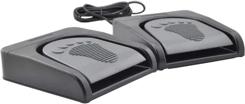 Miniatura 7 de iKKEGOL Conjunto de pedal doble USB actualizado Control de interruptor de 2 pies Programa de interruptor de pie de botón de 2 teclas Videojuego
