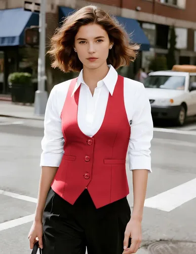 Miniatura 3 de GRACE KARIN - Chaleco corto para mujer con espalda cruzada, chaleco estilo académico y retrofuturista