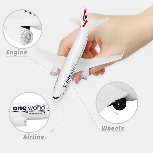 Miniatura 2 de Modelo de aviones modelo británico modelo avión avión modelo avión modelo para colección y regalos