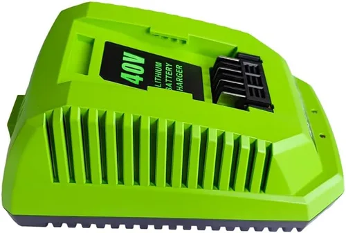 Miniatura 5 de Cargador de batería de repuesto de 40 V 2 A compatible con Greenworks 40 V batería de iones de litio 29482 29462 29472 2901319 2938302 BAF702 L-300