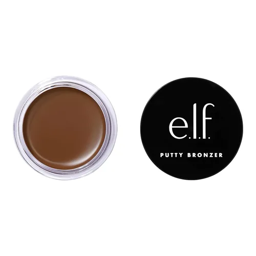Miniatura 10 de e.l.f. Bronceador de masilla, fórmula cremosa y altamente pigmentada, crea un brillo bronceado de larga duración, infundido con aceite de argán