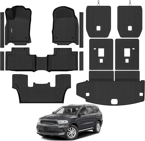 Miniatura 33 de Alfombrillas de piso Naibeve para Ford Edge 2015 2016 2017 2018 2019 2020 2021 2022 2023 2024 2025 - Ajuste personalizado para todo clima