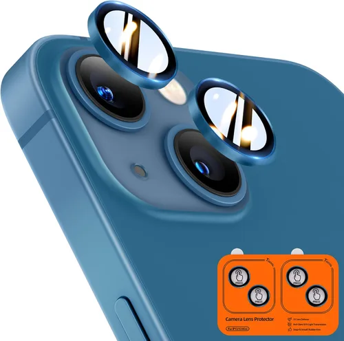 Miniatura 43 de TOCOL Camera Lens Protector for iPhone 13 / iPhone 13 Mini Tempered Glass HD Individual Scratch Resistant Camera Cover Accessories Case Friendly 2