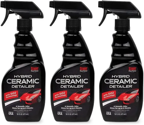 Miniatura 7 de Stoner Car Care 92303 - Detallador híbrido de cerámica – Tecnología SiO₂ para un brillo sedoso y suave, mejora y protege la pintura exterior hasta 6