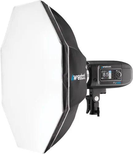 Miniatura 2 de Westcott FJ400 Kit de mochila estroboscópica de 1 luz con disparador inalámbrico FJ-X3 S para cámaras Sony