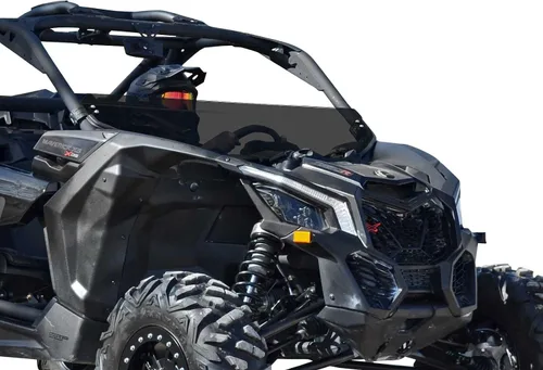 Miniatura 5 de SuperATV Medio parabrisas resistente a los arañazos compatible con Can Am Maverick X3 900 X3 Turbo/X DS/X RC/X MR/X RS / MAX (ver ajuste)