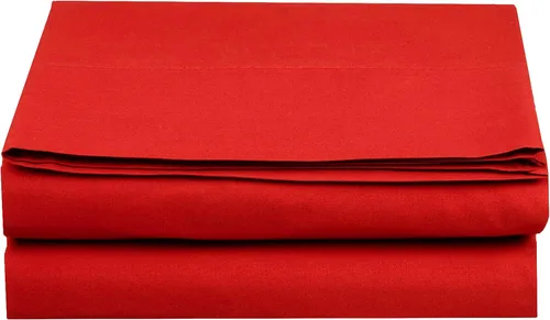 Miniatura 43 de Elegant Comfort Sábana plana premium de 1 pieza de calidad hotelera, lujosa y más suave, 1500 hilos, ropa de cama sábana plana de calidad egipcia