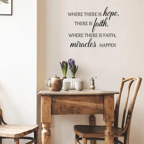 Miniatura 4 de Zonon 5 hojas de calcomanías de pared con citas inspiradoras para despegar y pegar, calcomanías de pared motivacionales positivas para sala