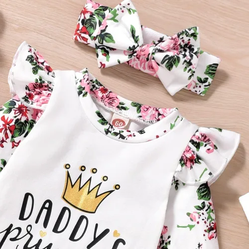 Miniatura 5 de Aalizzwell Ropa de verano con diadema para bebé niña