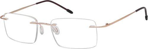 Miniatura 13 de Eyekepper Paquete de 3 lentes de lectura de metal sin montura para hombres, lectores rectangulares sin marco (negro/azul/plomizo)+0.00