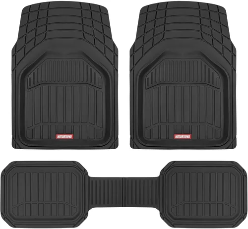 Miniatura 17 de Motor Trend 943-GR FlexTough Defender - Tapetes de piso para coche de próxima generación con contorno profundo y resistentes para coche, SUV, camión