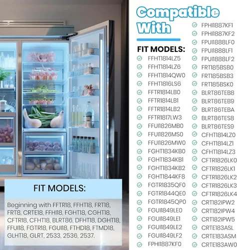 Miniatura 3 de Kojem Paquete de 2 cajones de repuesto para refrigerador 240337103 compatibles con Frigidaire Kenmore reemplazo para 240337107, 240337102, 2 pzas