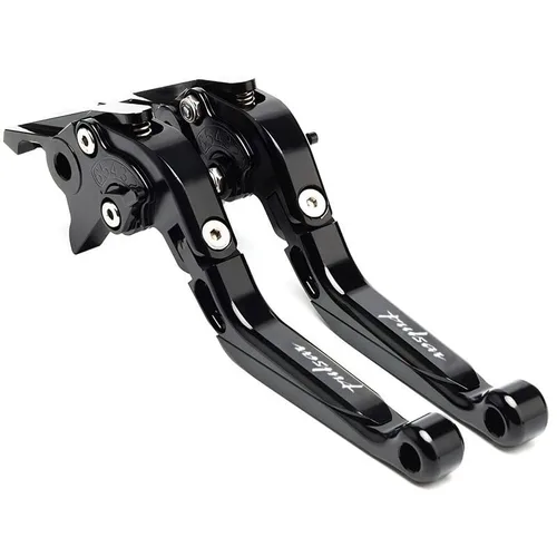 Miniatura 11 de NIKKHO Palanca de embrague de freno para BA & JAJ PULSAR200/NS200 PULSAR135 Pulsar 200 NS200 RS200 A motocicleta CNC aluminio plegable ajuste