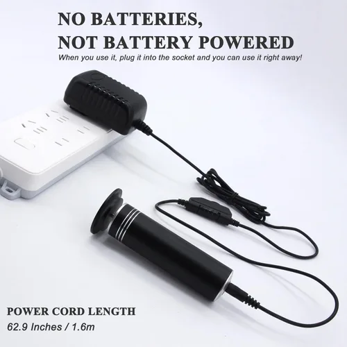 Miniatura 5 de Removedor de callos eléctrico mejorado para pies (velocidad ajustable) lima eléctrica profesional para pies lijadora de pies moledora de pies