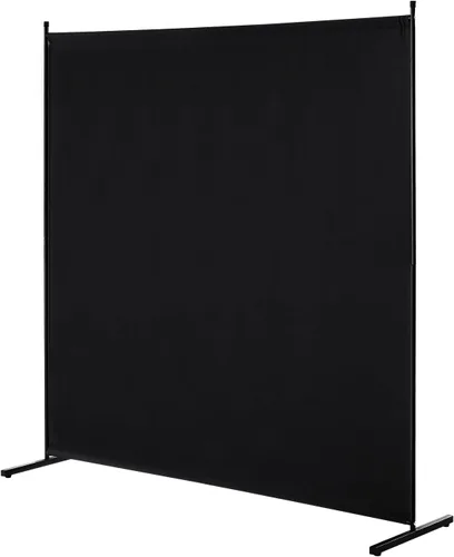 Miniatura 9 de VEVOR Divisor de habitación, divisor de habitación de un solo panel, pantalla de privacidad de 6 pies en interiores, divisor de partición para Negro