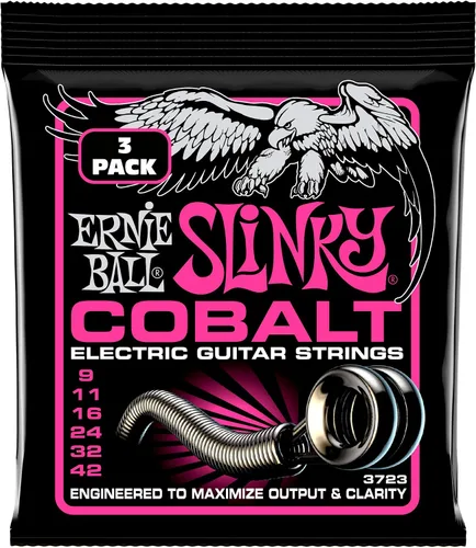 Miniatura 14 de Cuerdas para guitarra eléctrica Cobalt de Ernie Ball