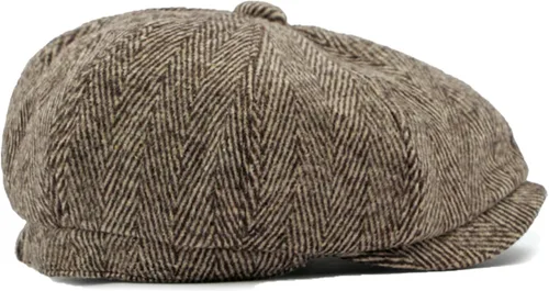 Miniatura 4 de Sombrero de espiga clásico para hombre, gorra plana de Newsboy Gatsby Ivy Cabbie