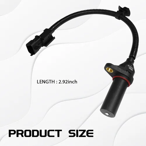 Miniatura 2 de Sensor de posición del cigüeñal Sensor del cigüeñal del motor OEM # 39180-2B000 391802B000 SU13885, sensor de posición del cigüeñal compatible