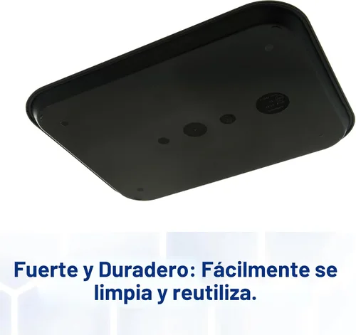 Miniatura 6 de Carlisle FoodService Products Bandeja de comida rápida para cafetería, 14 x 18 pulgadas, polipropileno duradero con superficie antideslizante