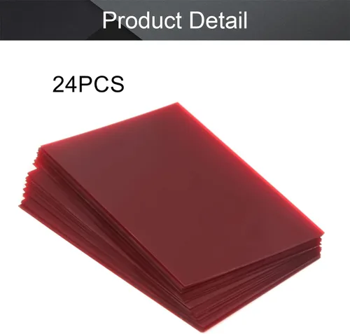 Miniatura 4 de Bettomshin Lentes 3D de papel de filtro de resina rojo y rojo para película 3D, estilo de actualización adicional, 24