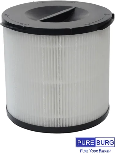 Miniatura 3 de PUREBURG Filtro de repuesto compatible con Morpilot, Keenstone, ASLOTUS ELITUN Safe-Mate KJ130V1 purificadores de aire, carbón activado HEPA H13